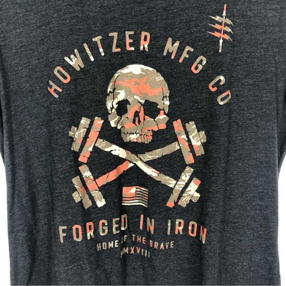 Howitzer Patriot MFG Co Forged In Iron T-Shirt Size Youth XL - Picture 4 of 6